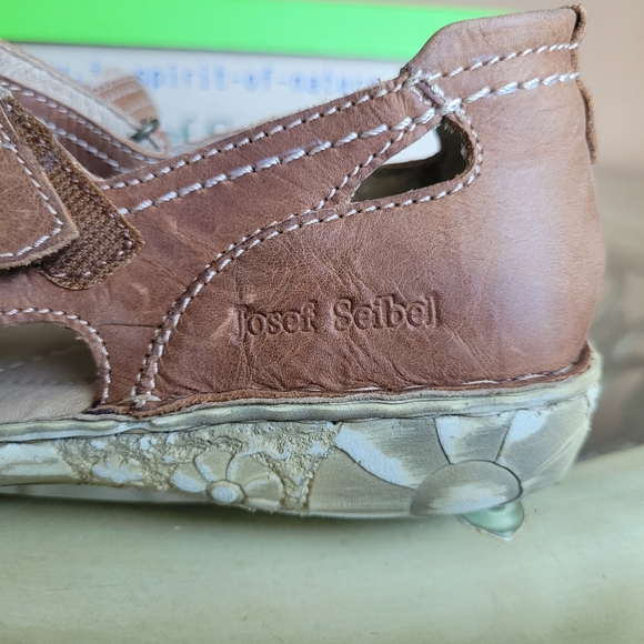 Josef Seibel European comfort shoes, size 8.5, bark color, leather - Picture 8 of 11